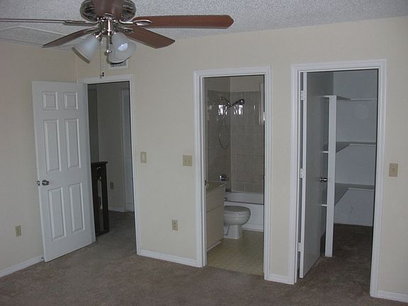 Master Bedroom, Bath, and walk-in closets