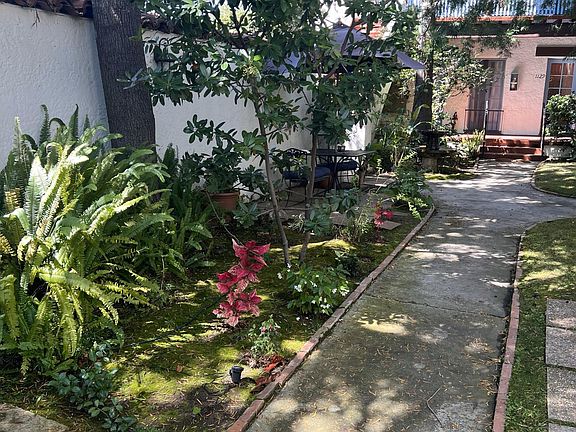 Courtyard from street entry