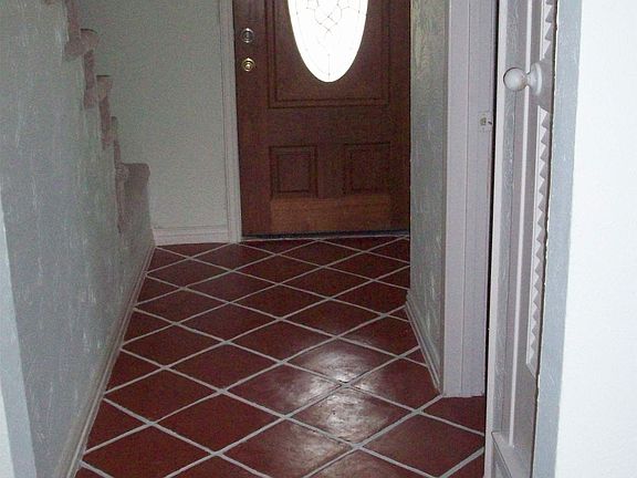 Beautiful Mexican tile in the entryway