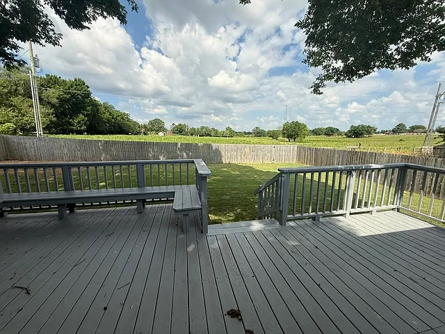large back deck