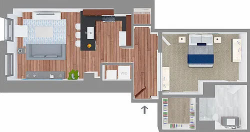 Floor plan Suite Style C1