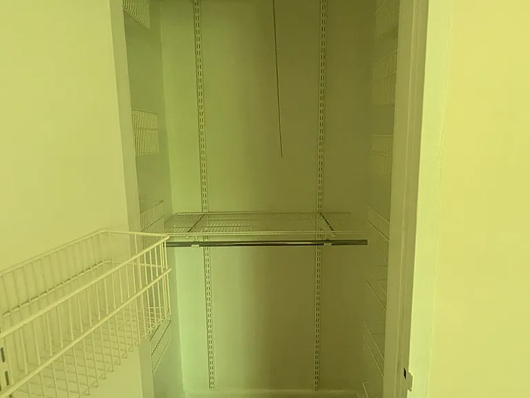 Bedroom walk-in closet