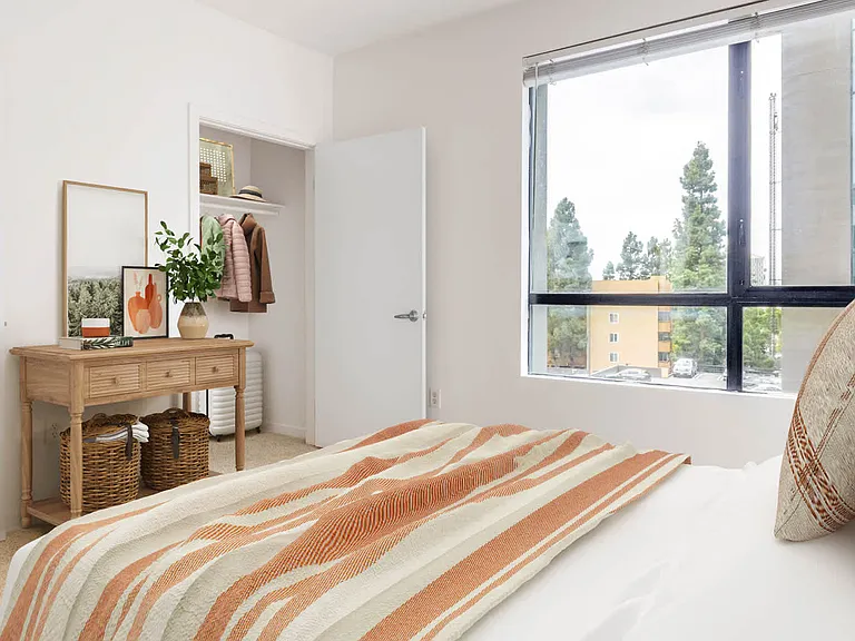 Carpeted Bedroom