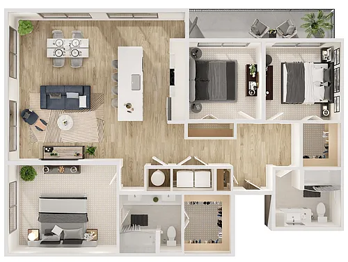 Floor plan C1