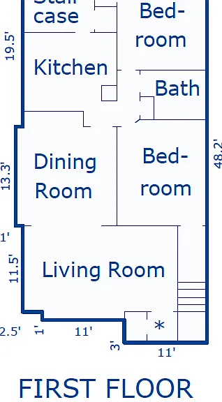 1st floor layout