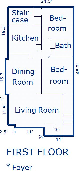 1st floor layout