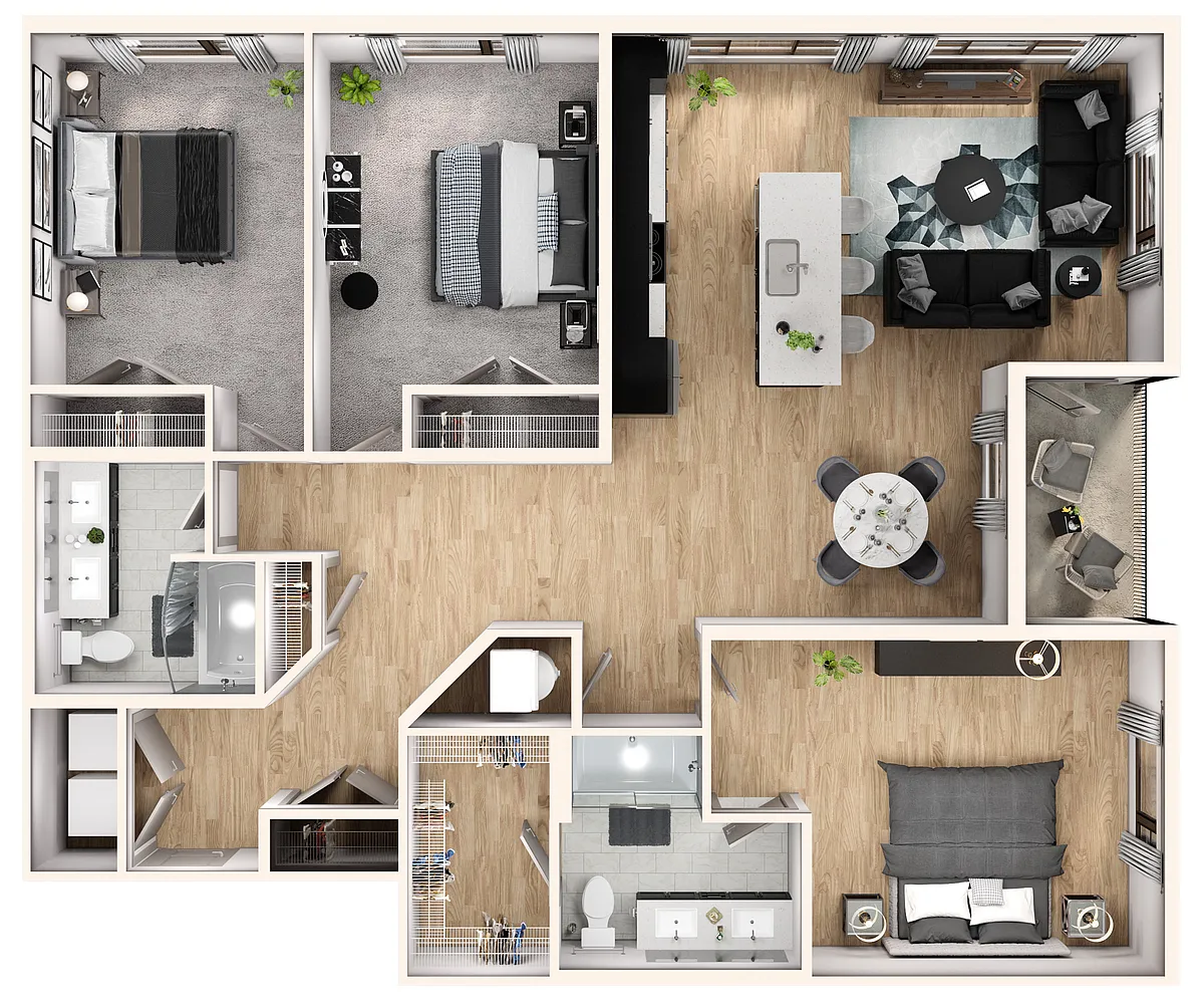 Floor plan B5D