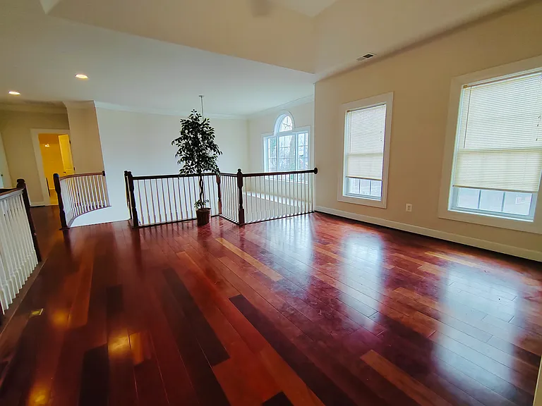 The second floor open area
