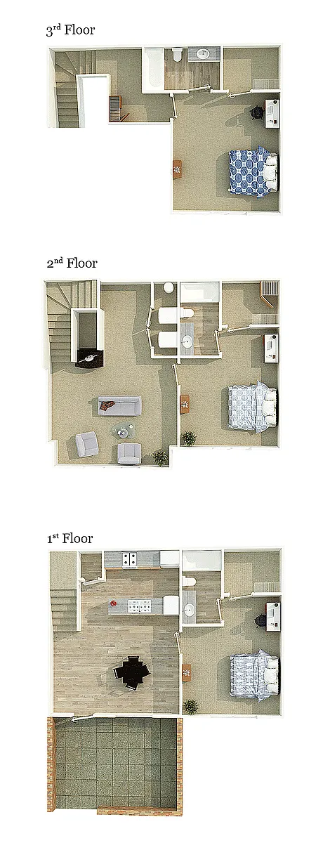 Floor plan 3X3