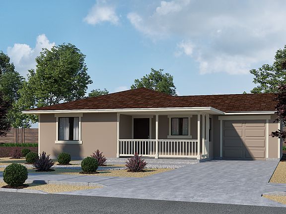 Plan 3 - Elevation B - Scheme 10 - Garage Option