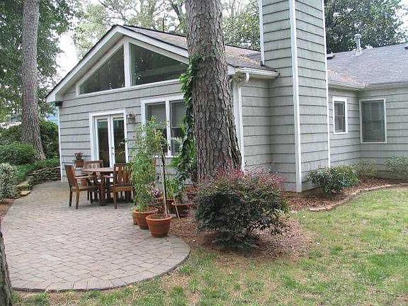 Invite your friends over for a great party on this patio.