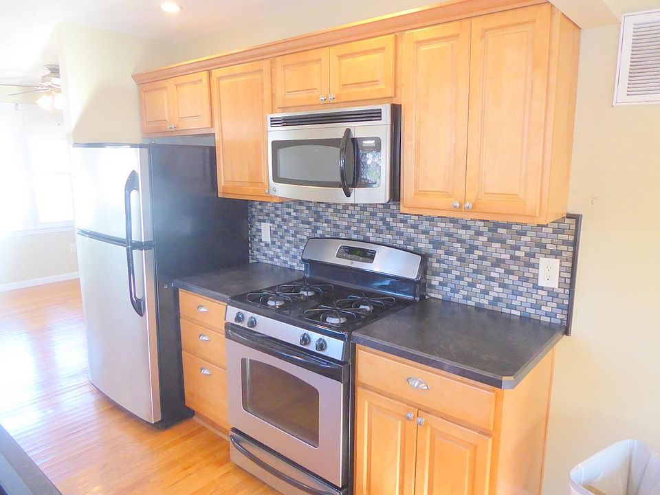Updated kitchen complete with stainless steel appliances
