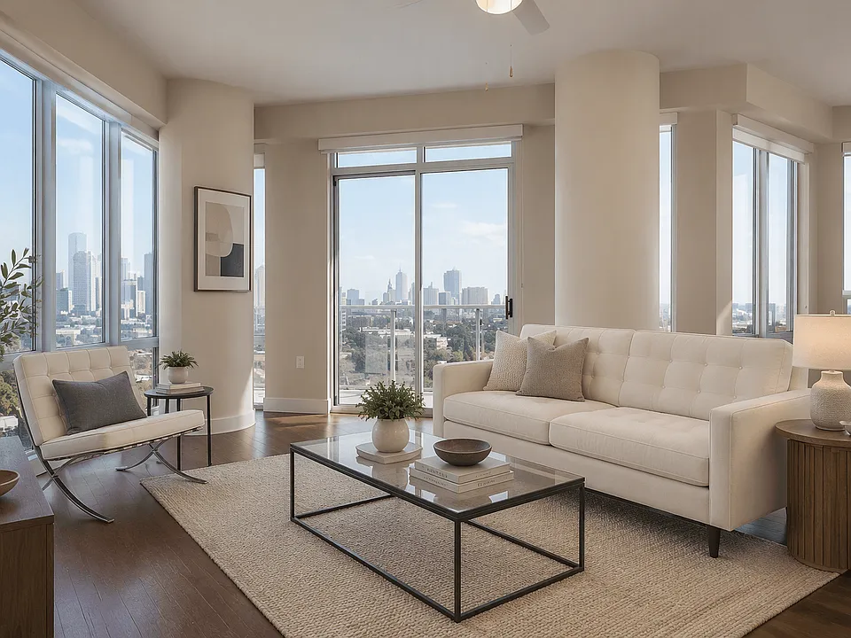 Spectacular floor to ceiling views from our tower homes
