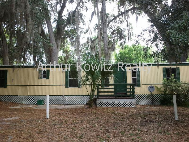 Front of Mobile Home