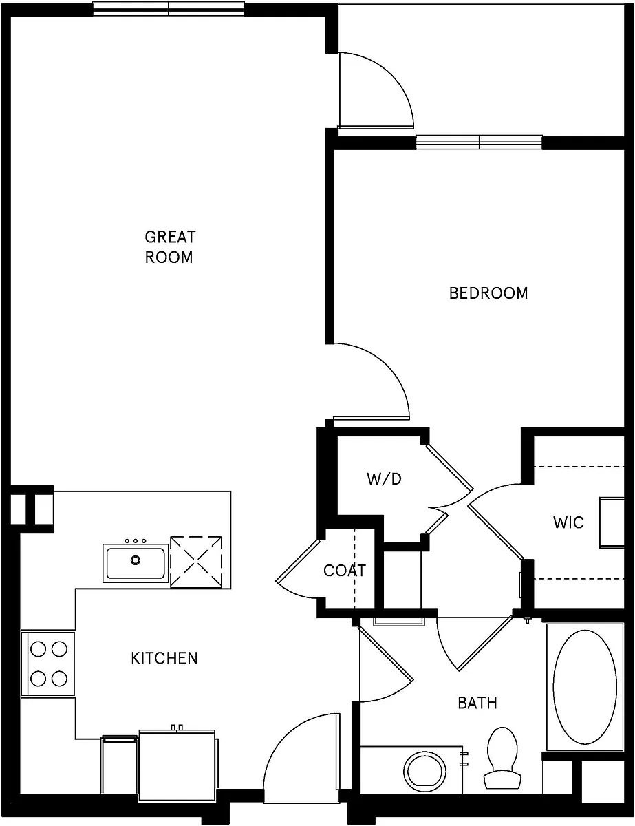 Floor plan 1A