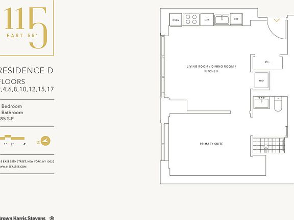 2nd image of 115 E 55th St APT 8D
