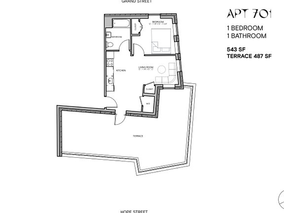 2nd image of 130 Hope St APT 701