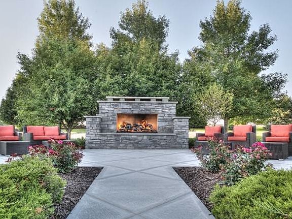 Outdoor Fireplace