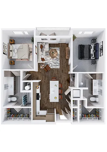 Floor plan B3