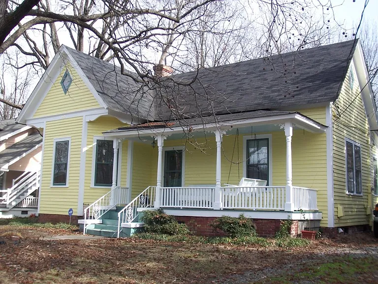 Front view of house