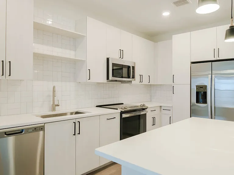 Kitchen with Stainless Steel Appliances