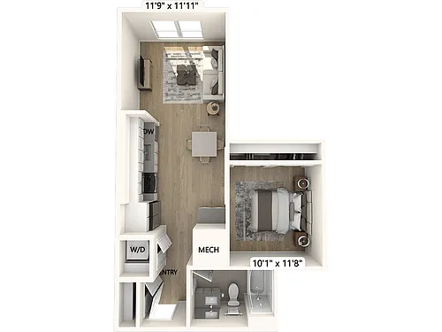 Floor plan A11 - Design Collection I