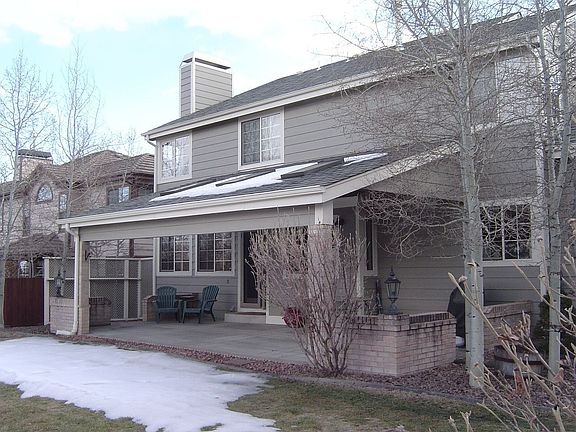 Back covered patio