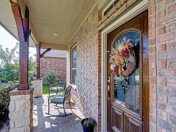 Front porch with enough room for seating