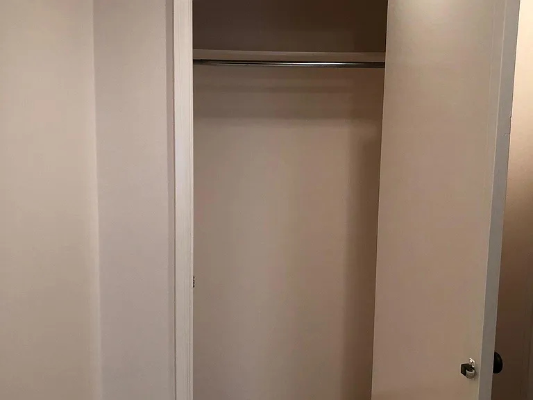 downstairs coat closet