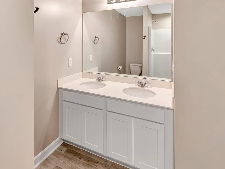 Primary Bathroom Double Vanity