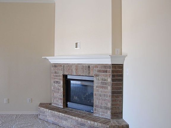 fireplace in living room