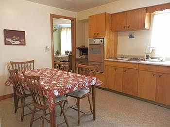 Plenty of room in kitchen for informal eating