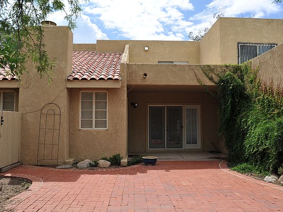 Private covered patio