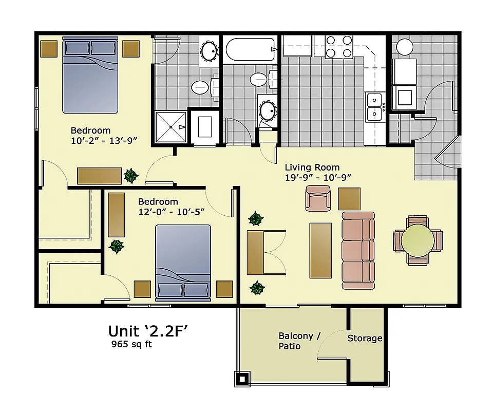 Floor plan 2-2F