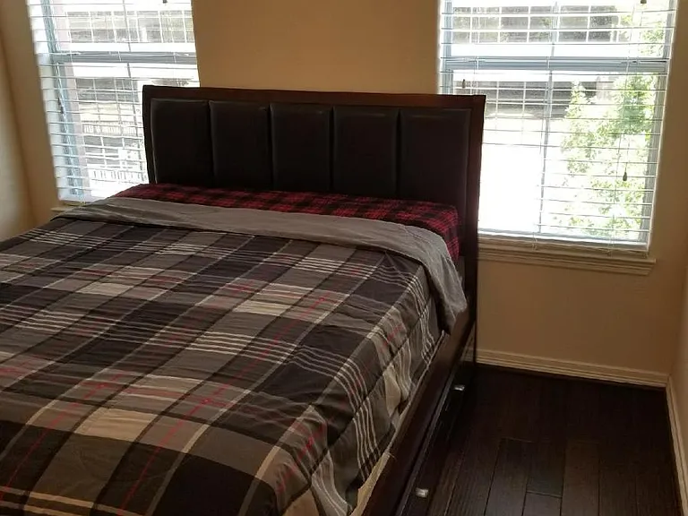 Hard wood bed room