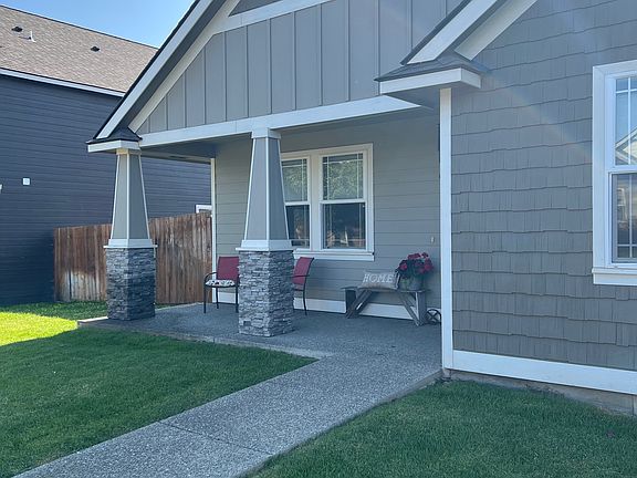 Front porch - gets evening shade!
