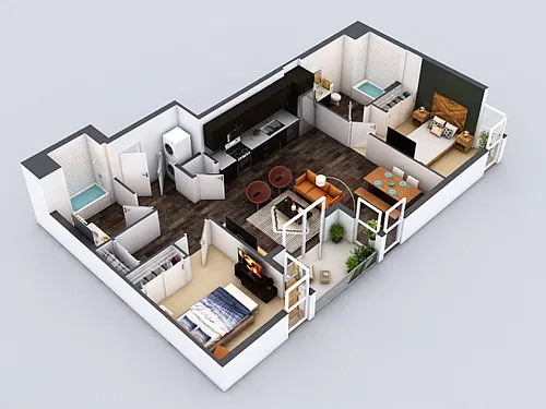 Floor plan B8