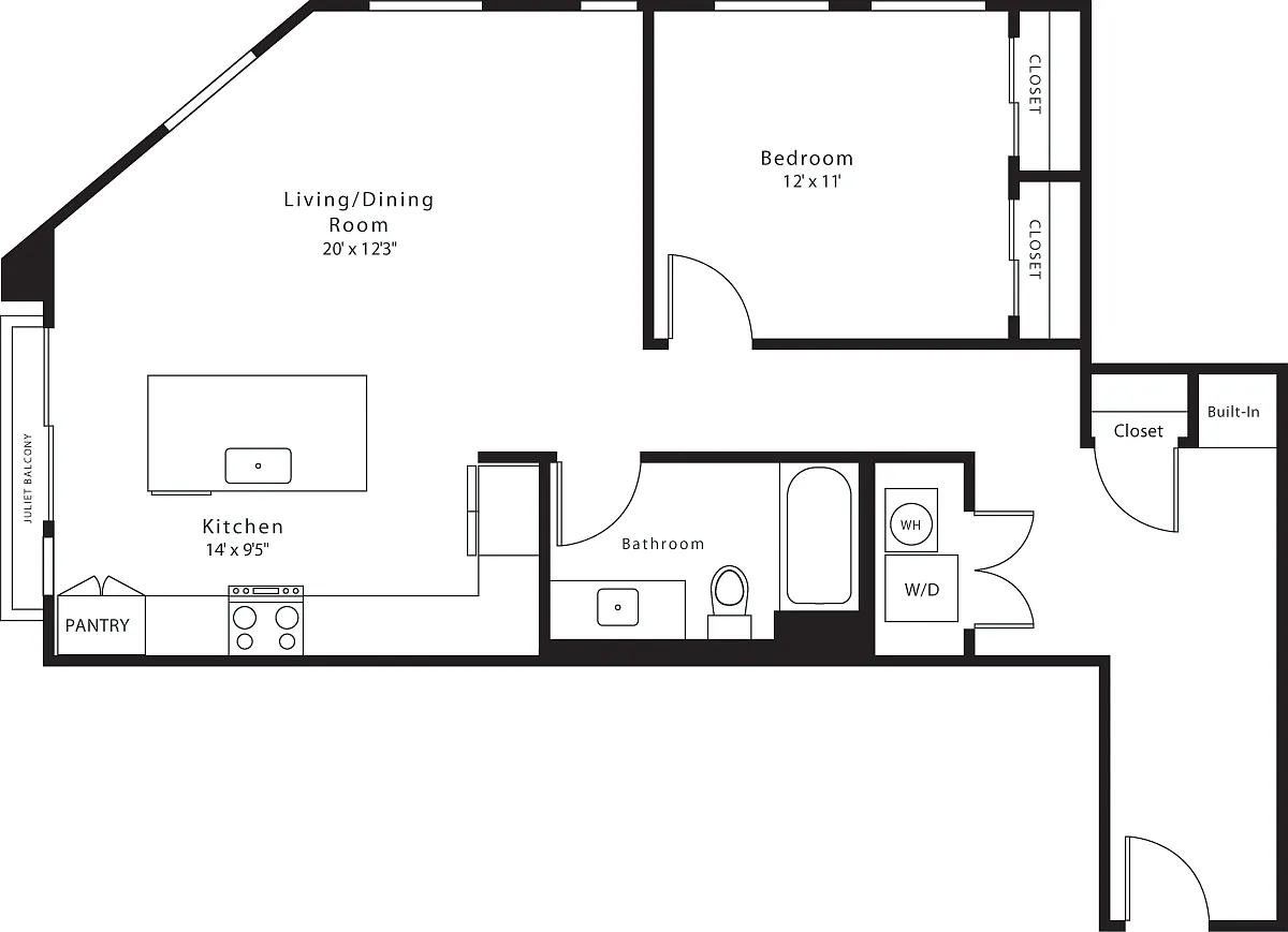 Floor plan A23