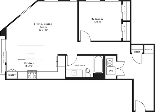 Floor plan A23