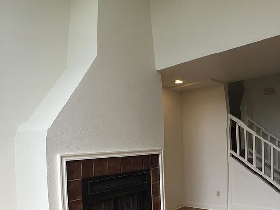 Gas starting wood burning fireplace