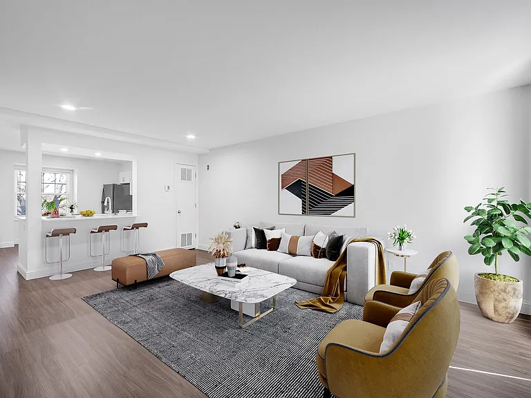 Open-concept floor plans with design flexibility