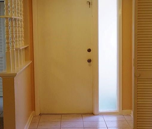 Front Door and Foyer