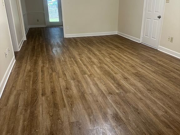 New LVP flooring in spacious living room
