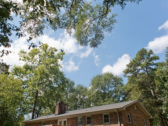 Back and side of house