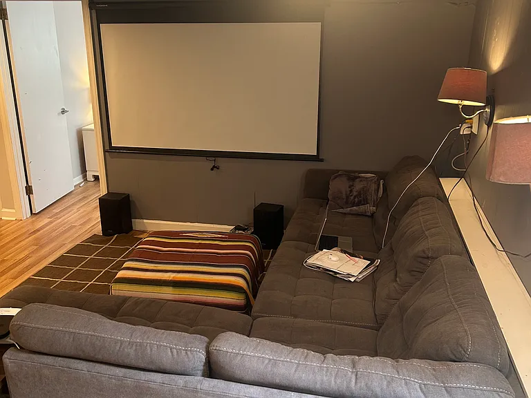 lower level TV nook