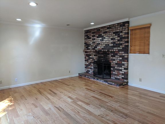 Fireplace in the living room