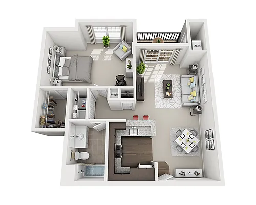 Floor plan Aldritch (A1D)