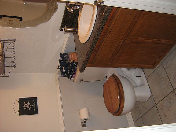 downstairs half- bathroom