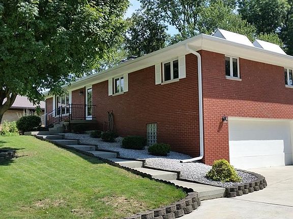 Meticulously maintained landscaping.