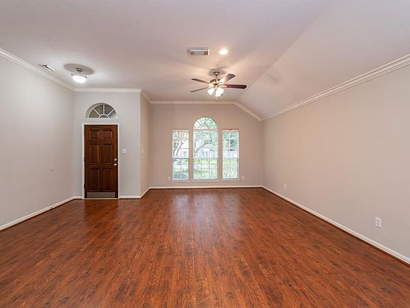 This is the view back towards the front door.